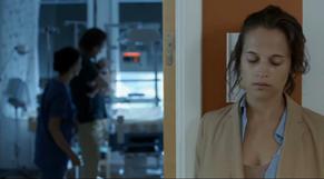 Alicia Vikander Sexy in Hotel