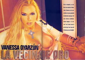 Vanessa OyarzunSexy in Playboy Magazine Venezuela