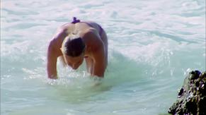 Lucy Fry Sexy in Alien Surf Girls