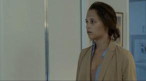 Alicia Vikander Sexy in Hotel