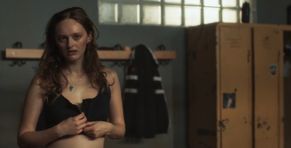  alt="Lily Taieb Sexy in Bloody Tennis"