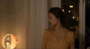 Alicia Vikander Sexy in Hotel