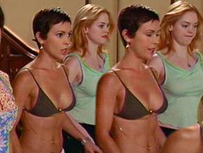 Alyssa MilanoSexy in Charmed