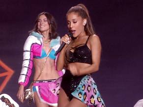 Ariana GrandeSexy in The Victoria's Secret Fashion Show 2014