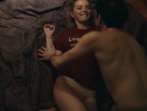 Betty GilpinSexy in Beach Pillows