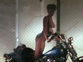 Bobbie TylerSexy in Harley Davidson and the Marlboro Man