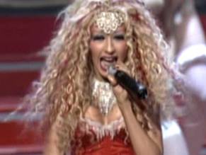 Christina AguileraSexy in MTV Movie Awards