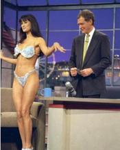 Demi MooreSexy in Late Show with David Letterman
