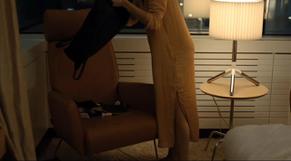 Alicia Vikander Sexy in Hotel