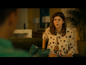  alt="Alexandra Daddario Sexy in The White Lotus"