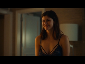  alt="Alexandra Daddario Sexy in The White Lotus"