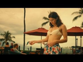  alt="Alexandra Daddario Sexy in The White Lotus"