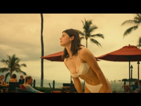 alt="Alexandra Daddario Sexy in The White Lotus"
