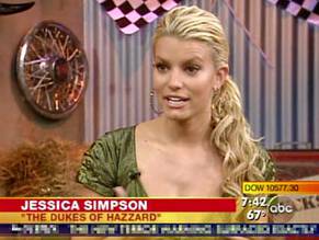 Jessica SimpsonSexy in Good Morning America