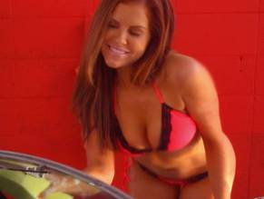 Kayla CollinsSexy in All American Bikini Car Wash