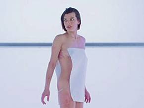 Resident nude evil jovovich milla Milla Jovovich: