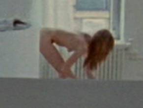 Saffron burrows topless