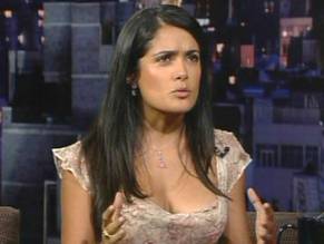 Salma HayekSexy in Late Show with David Letterman
