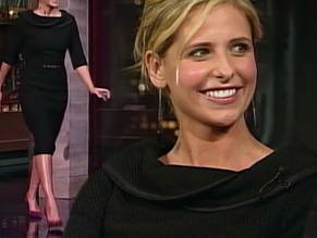Sarah Michelle GellarSexy in Late Show with David Letterman