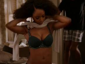 Yaya dacosta topless