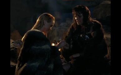 RENEE O'CONNOR,LUCY LAWLESS NUDE/SEXY SCENE IN XENA: WARRIOR PRINCESS