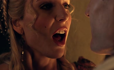 VIVA BIANCA NUDE/SEXY SCENE IN SPARTACUS