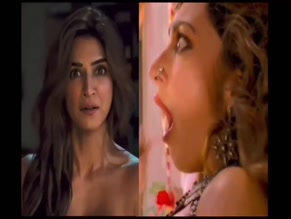Kriti Sanon, kiara Advani Sexy in Kiara Advani And Kriti Sanon Lesbian Scene