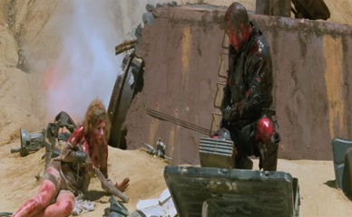 FREDERIQUE FEDER NUDE/SEXY SCENE IN MUTANT ACTION