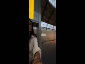 Mandana Karimi Vacation In Greece