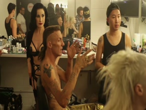 DITA VON TEESE in ZEF - THE STORY OF DIE ANTWOORD (2024)