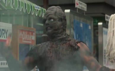 MAYAKO KATSURAGI NUDE/SEXY SCENE IN THE TOXIC AVENGER PART II