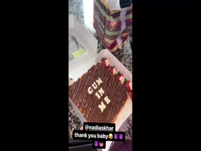 NADIA KHAR in NADIA KHAR INSTAGRAM KISSING BOYFRIEND VIDEOS