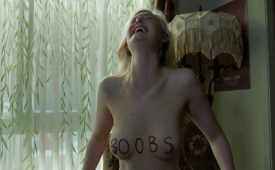 ELLE FANNING NUDE/SEXY SCENE IN MARGO'S GOT MONEY TROUBLES