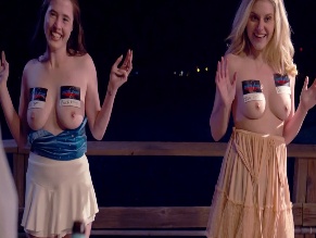 EMILY SUE BENGTSON,ANNA CLARY NUDE/SEXY SCENE IN THE MUTILATOR 2