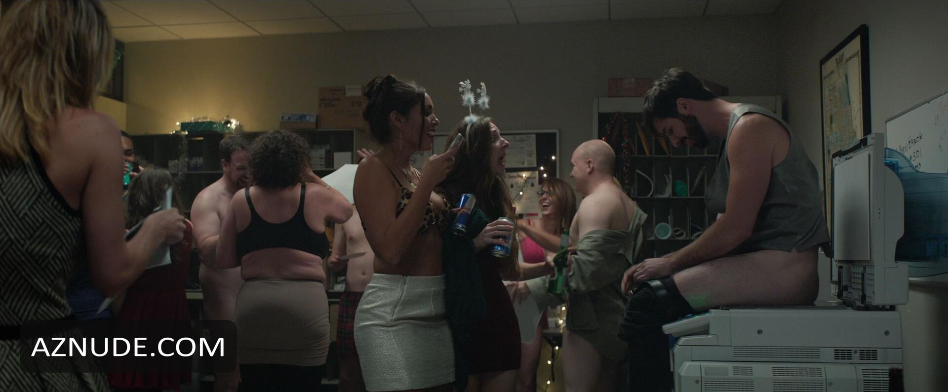 Office christmas party nude