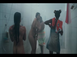 LORO BARDOT,AYOMI DOMENICA,KARINA RIE ISHIDA,LORRE MOTTA NUDE/SEXY SCENE IN POWER ALLEY