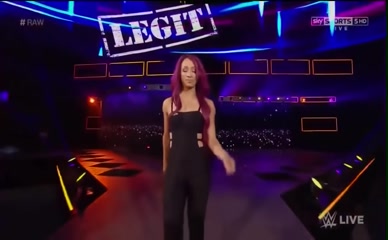 SASHA BANKS in Wwe Monday Night Raw