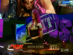 SASHA BANKS in WWE SMACKDOWN! 