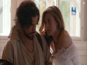 CHARLOTTE SALT NUDE/SEXY SCENE IN THE MUSKETEERS