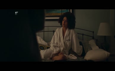NATHALIE EMMANUEL NUDE/SEXY SCENE IN HOLLY SLEPT OVER
