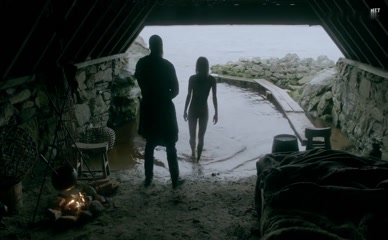 LUCY MARTIN NUDE/SEXY SCENE IN VIKINGS