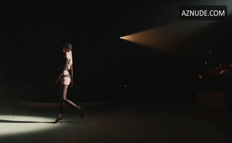 Gigi Hadid Underwear Scene In Savage X Fenty Show Aznude