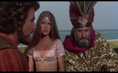 JANE SEYMOUR NUDE/SEXY SCENE IN SINBAD AND THE EYE OF THE TIGER