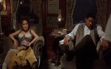 SALMA HAYEK NUDE/SEXY SCENE IN WILD WILD WEST