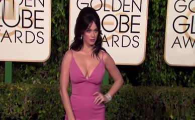 KATY PERRY NUDE/SEXY SCENE IN THE GOLDEN GLOBE AWARDS
