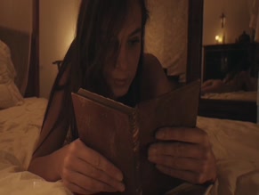LAURA HOUVENAGEL NUDE/SEXY SCENE IN THE BOOK OF THE ANTECHRIST