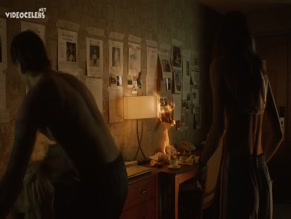 EMMA CORRIN NUDE/SEXY SCENE IN A MURDER AT THE END OF THE WORLD