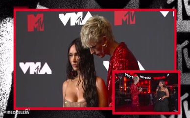 MEGAN FOX NUDE/SEXY SCENE IN MTV VIDEO MUSIC AWARDS