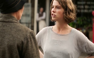 JESSIE BUCKLEY NUDE/SEXY SCENE IN WICKED LITTLE LETTERS