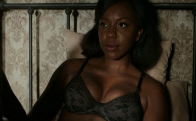 LIV SYMONE NUDE/SEXY SCENE IN GODFATHER OF HARLEM